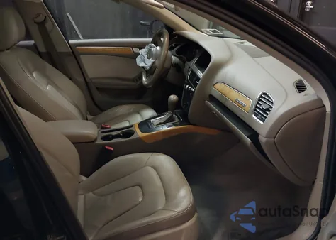 2010 Audi A4 2.0T Premium from USA, damaged, VIN WAUSFAFLXAA176027